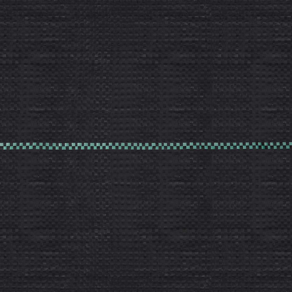 vidaXL Worteldoek 2x25 m PP zwart