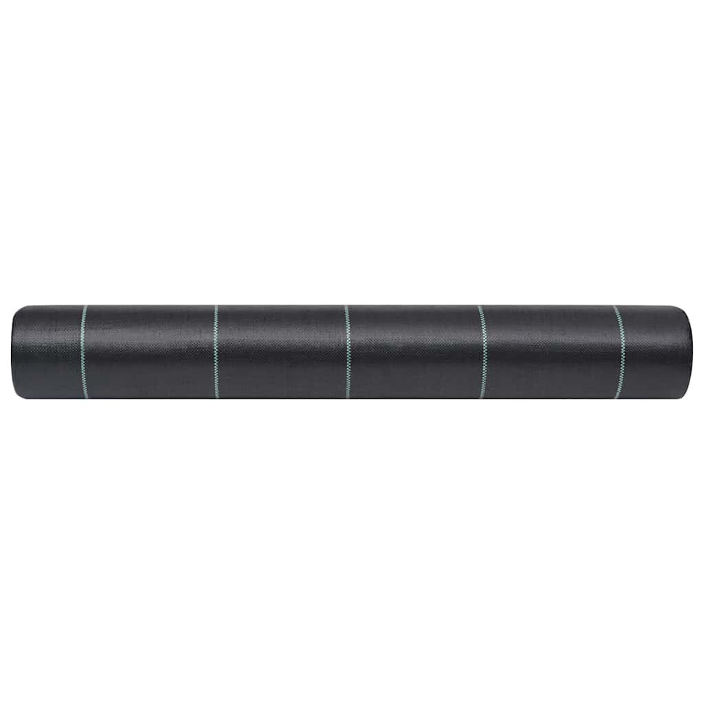 vidaXL Worteldoek 2x25 m PP zwart