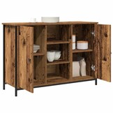 vidaXL Dressoir Oudhout - 100x35x70 cm - 34% Korting