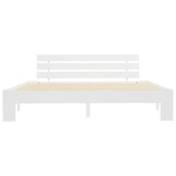 Massief Houten Bedframe Wit 180x200 cm - 35% Korting