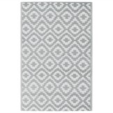 vidaXL Buitenkleed ARAKIL 190x290 cm PP Grijs - 34% Korting