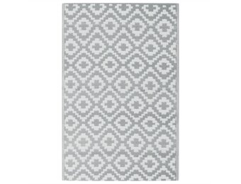 vidaXL Buitenkleed ARAKIL 190x290 cm PP Grijs - 34% Korting