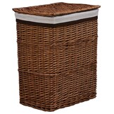 VidaXL Wasmand Wilgen Bruin - 54% Korting