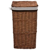 VidaXL Wasmand Wilgen Bruin - 54% Korting