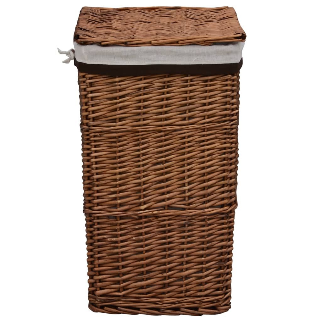 VidaXL Wasmand Wilgen Bruin - 54% Korting