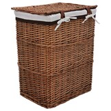 VidaXL Wasmand Wilgen Bruin - 54% Korting
