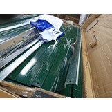 Verhoogde Plantenbak 240x80x77 cm Groen Staal - 59% Korting