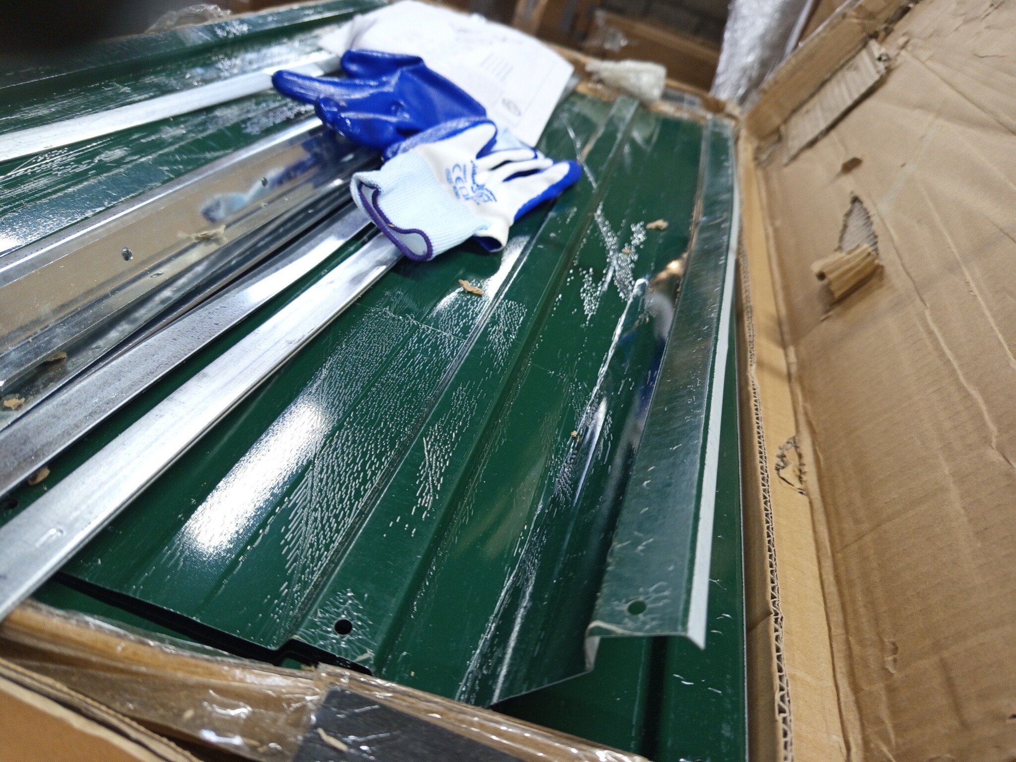 Verhoogde Plantenbak 240x80x77 cm Groen Staal - 59% Korting