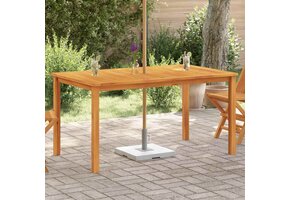 VidaXL Acacia Hout Tuintafel 150x90x74 cm - 41% Korting