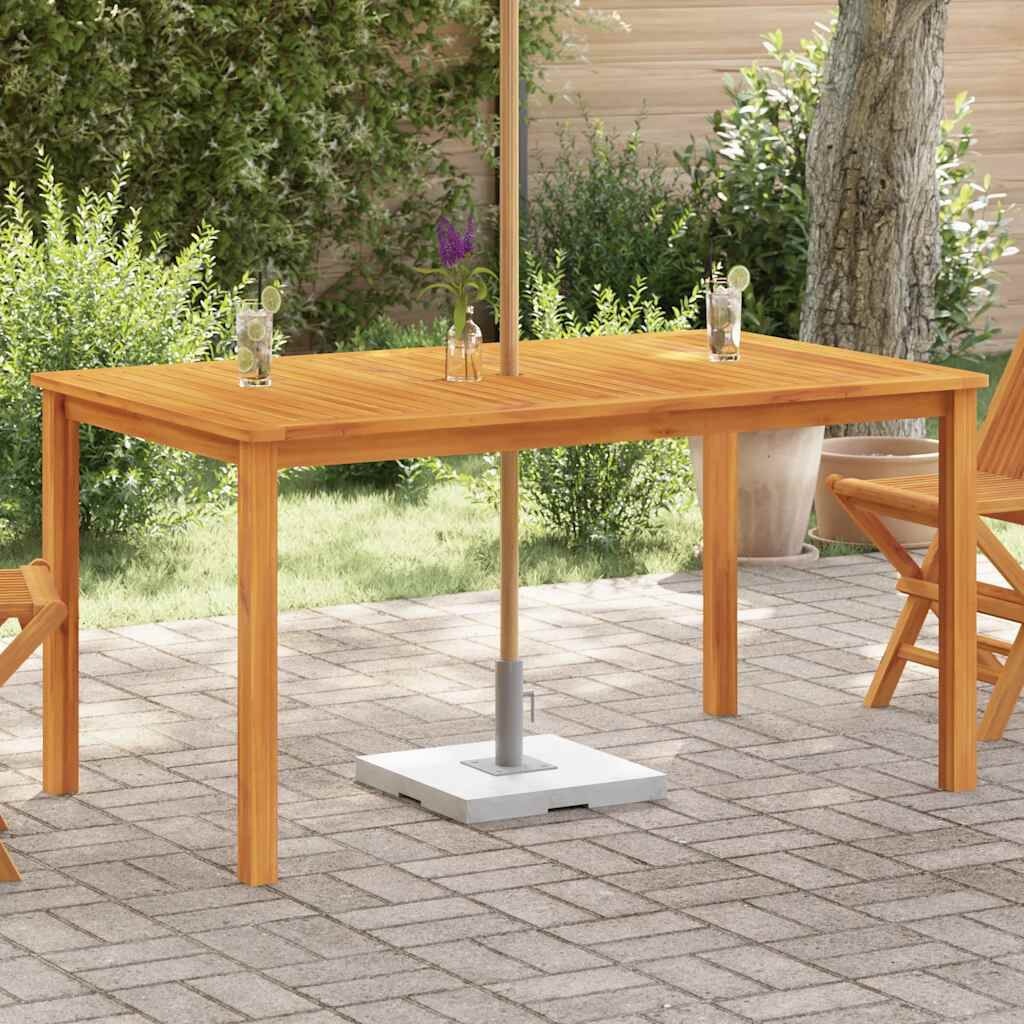 vidaXL Tuintafel Acaciahout 150x90x74 cm - 35% Korting