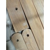 Teakhouten Inklapbare Tuintafel 110x110 cm - 55% Korting
