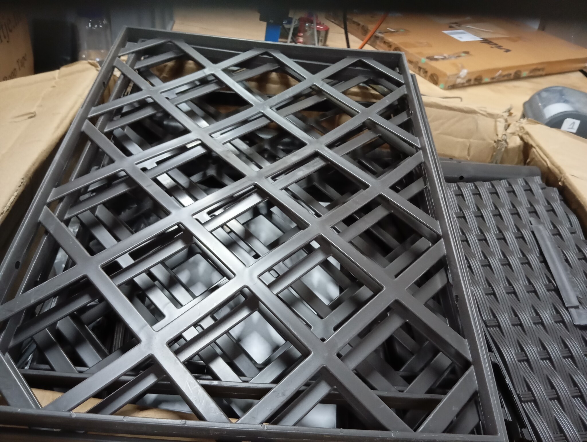 Plantenbak met Latwerk XL Bruin - 54% Korting