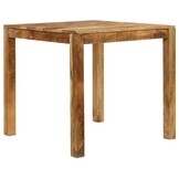 Eettafel Massief Mangohout 82x80x76 cm - 35% Korting