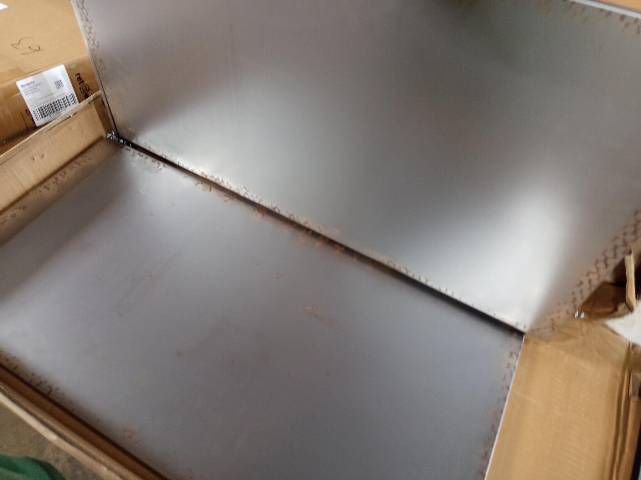 Plantenbak 120x40x80 cm Roestig Staal - 54% Korting