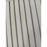 Kamerscherm 4 panelen Paulowniahout Wit - 55% Korting