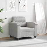 vidaXL Fauteuil Zwart Microvezel - 54% Korting