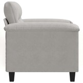 vidaXL Fauteuil Zwart Microvezel - 54% Korting