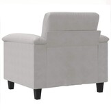 vidaXL Fauteuil Zwart Microvezel - 54% Korting