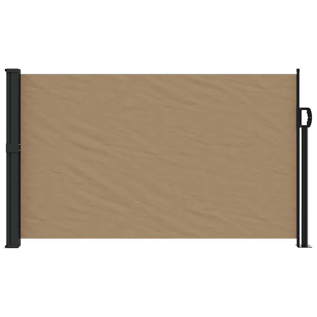Uittrekbaar Windscherm 117x300 cm Taupe - 34% Korting