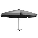 Antraciet Parasol Aluminium Paal 600cm - 35% Korting