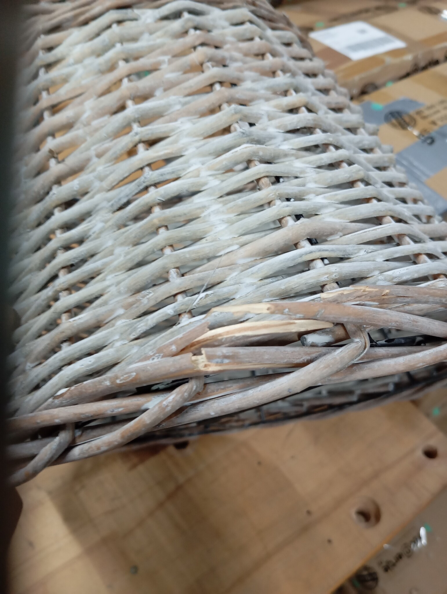 VidaXL Lampenkap Wicker Bruin Ø40x26 cm - 53% Korting