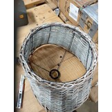 VidaXL Lampenkap Wicker Bruin Ø40x26 cm - 53% Korting