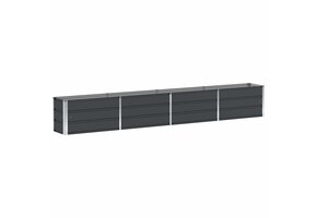 Plantenbak Staal Antraciet 320x40x45cm - 41% Korting