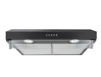 Afzuigkap Onderbouw Zwart 280 m³/u - 49% Korting