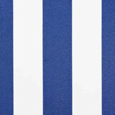 vidaXL Vervangend zonneschermdoek voor 3,5x2 m Blauw & wit gestreept
