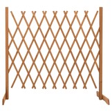 vidaXL Tuinlatwerk 180x100 cm Vurenhout Oranje - 33% Korting