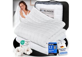 Gewichtsdeken 2-in-1 met Zomervulling 135x200cm 7kg - 34% Korting