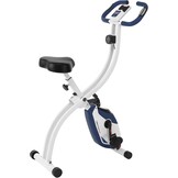 Opvouwbare Hometrainer F-Bike 150 - 8 Weerstanden - LCD Display - Blauw/Wit (55% Korting)