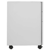 Verrijdbaar Ladeblok Staal Lichtgrijs 30x45x59 cm - 35% Korting
