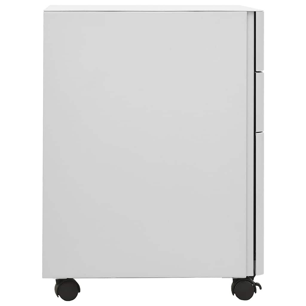 Verrijdbaar Ladeblok Staal Lichtgrijs 30x45x59 cm - 35% Korting