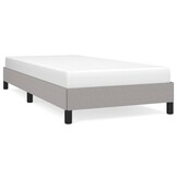 Lichtgrijs Bedframe van Stof 80x200 cm met 49% Korting
