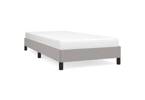 Lichtgrijs Bedframe van Stof 80x200 cm - 39% Korting