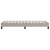 Lichtgrijs Bedframe van Stof 80x200 cm met 49% Korting