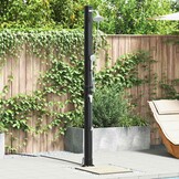 Buitenzonne-douche 20L PVC/Aluminium Zwart - 35% Korting