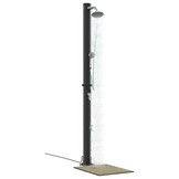 Buitenzonne-douche 20L PVC/Aluminium Zwart - 35% Korting