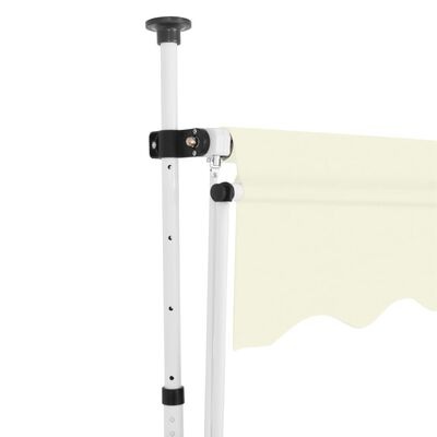 vidaXL Luifel 300 cm Crème - Uittrekbaar & Weerbestendig - 34% Korting