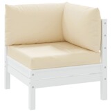 VidaXL Palletkussens 3-delig Oxford Stof Beige - 33% Korting