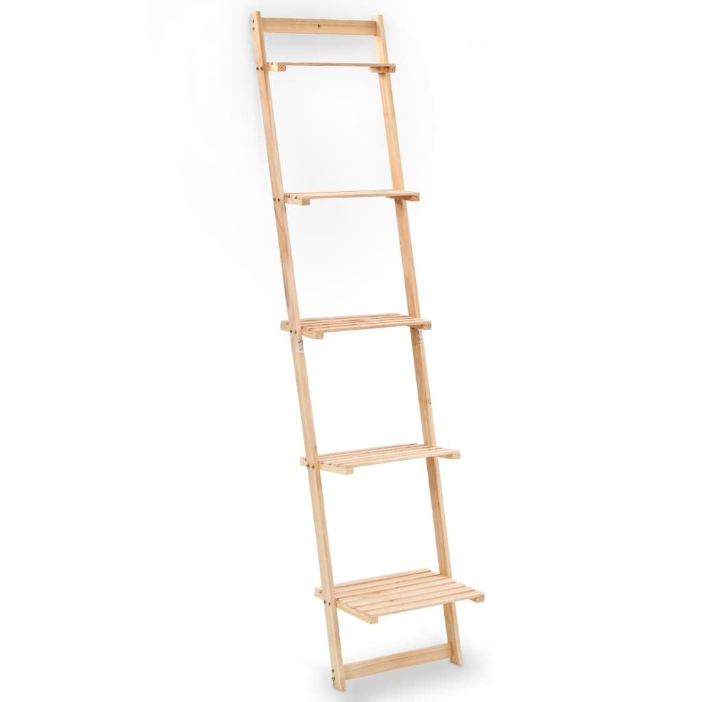 Houten ladderrek 41,5x30x176 cm Cederhout - 53% Korting