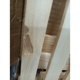 Houten ladderrek 41,5x30x176 cm Cederhout - 53% Korting