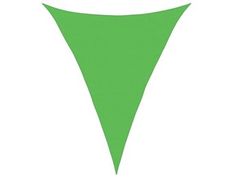 vidaXL Zonnezeil Lichtgroen 5x6x6 m HDPE 33% Korting