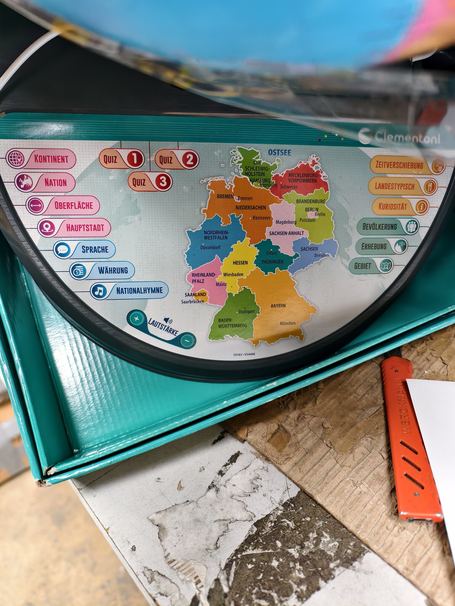 Interactieve Wereldbol Educatief met AR & 500+ Quizvragen - 54% Korting
