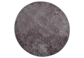 VidaXL Vloerkleed Grijs ø120 cm - Wasbaar & Geluiddempend (33% Korting)