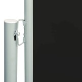 VidaXL Uittrekbaar Tuinscherm 200x600 cm Zwart - 35% Korting