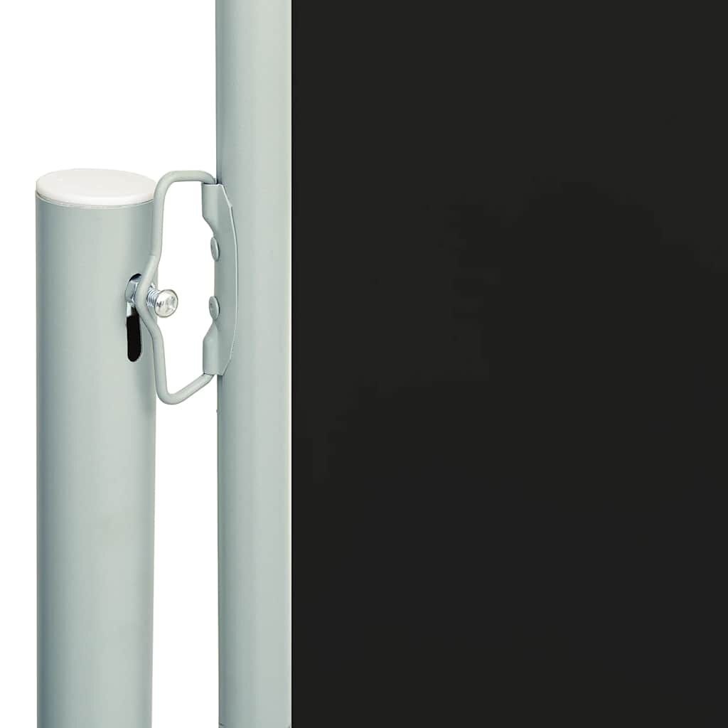 VidaXL Uittrekbaar Tuinscherm 200x600 cm Zwart - 35% Korting