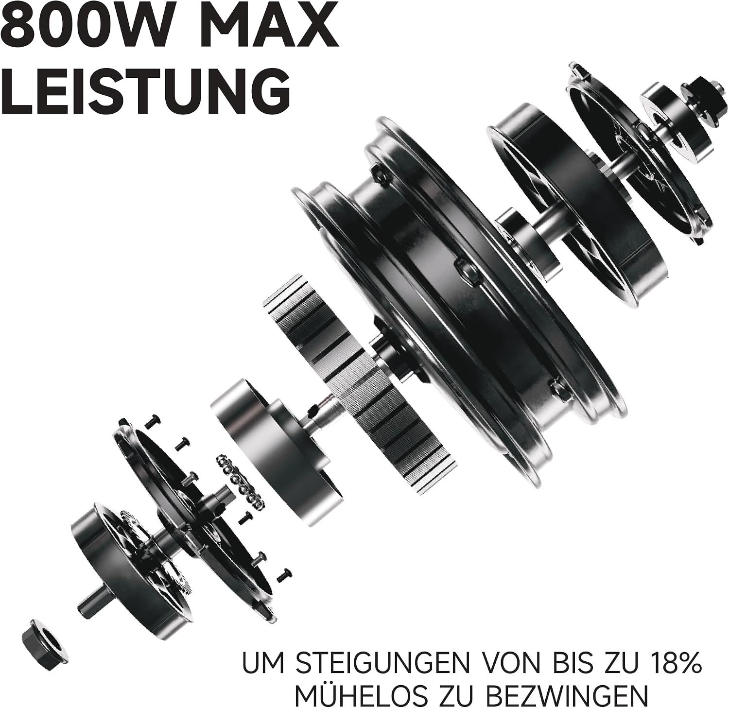 Segway-Ninebot E-Scooter E3 Pro D 800W Zilver/Zwart 10 inch - 60% Korting