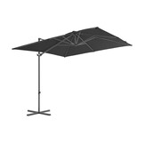 Zweefparasol Antraciet 250x250 cm - 54% Korting